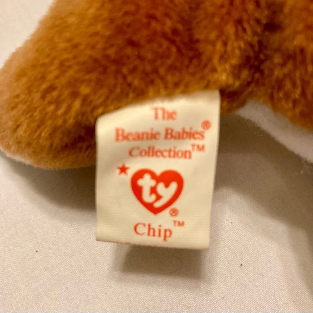Ty “Chip” buddy & beanie Calico cat set